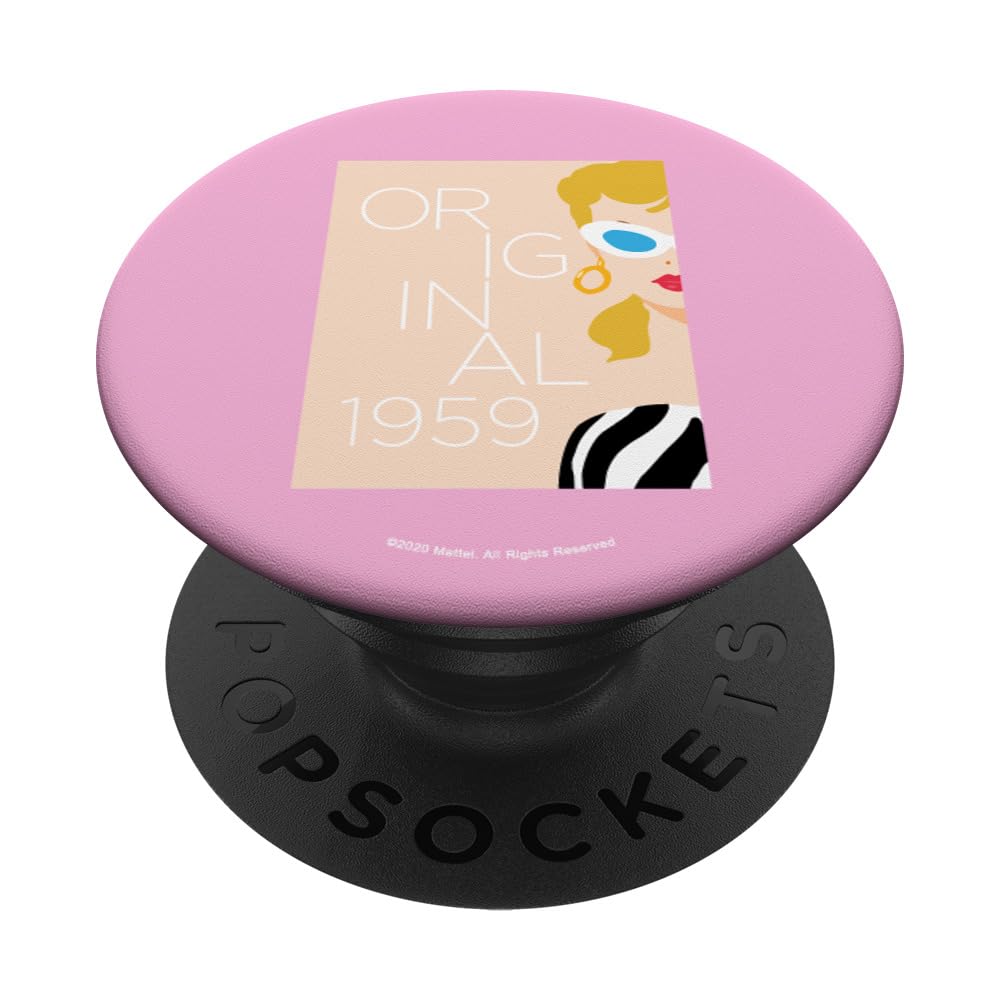Original Barbie PopSockets Standard PopGrip - Swappable Phone Grip & Stand for Smartphones - Perfect for Selfies, Gaming, and Hands-Free Viewing