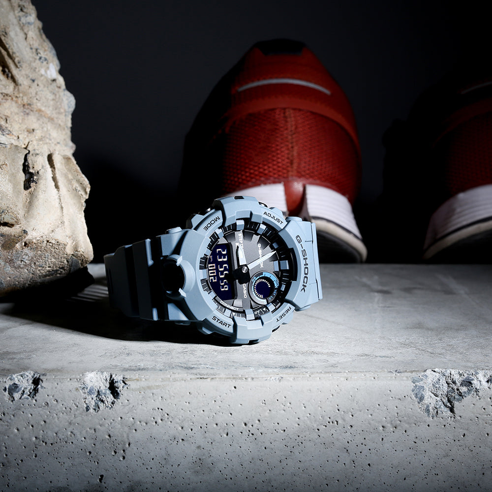 G Shock GBA800UC 2A Bluetooth Sports Watch for Men - Shock Resistant, Waterproof Digital Watch with Step Tracker & Smartphone Notifications - Perfect for Running, Gym & Outdoor Activities