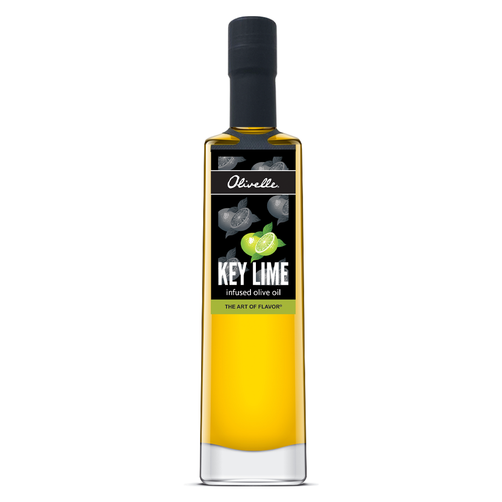 Premium Key Lime Infused Olive Oil - Cold Pressed, Extra Virgin, All-Natural Cooking Oil for Salads, Marinades & Gourmet Dishes - Perfect for Mediterranean Cuisine & Healthy Recipes