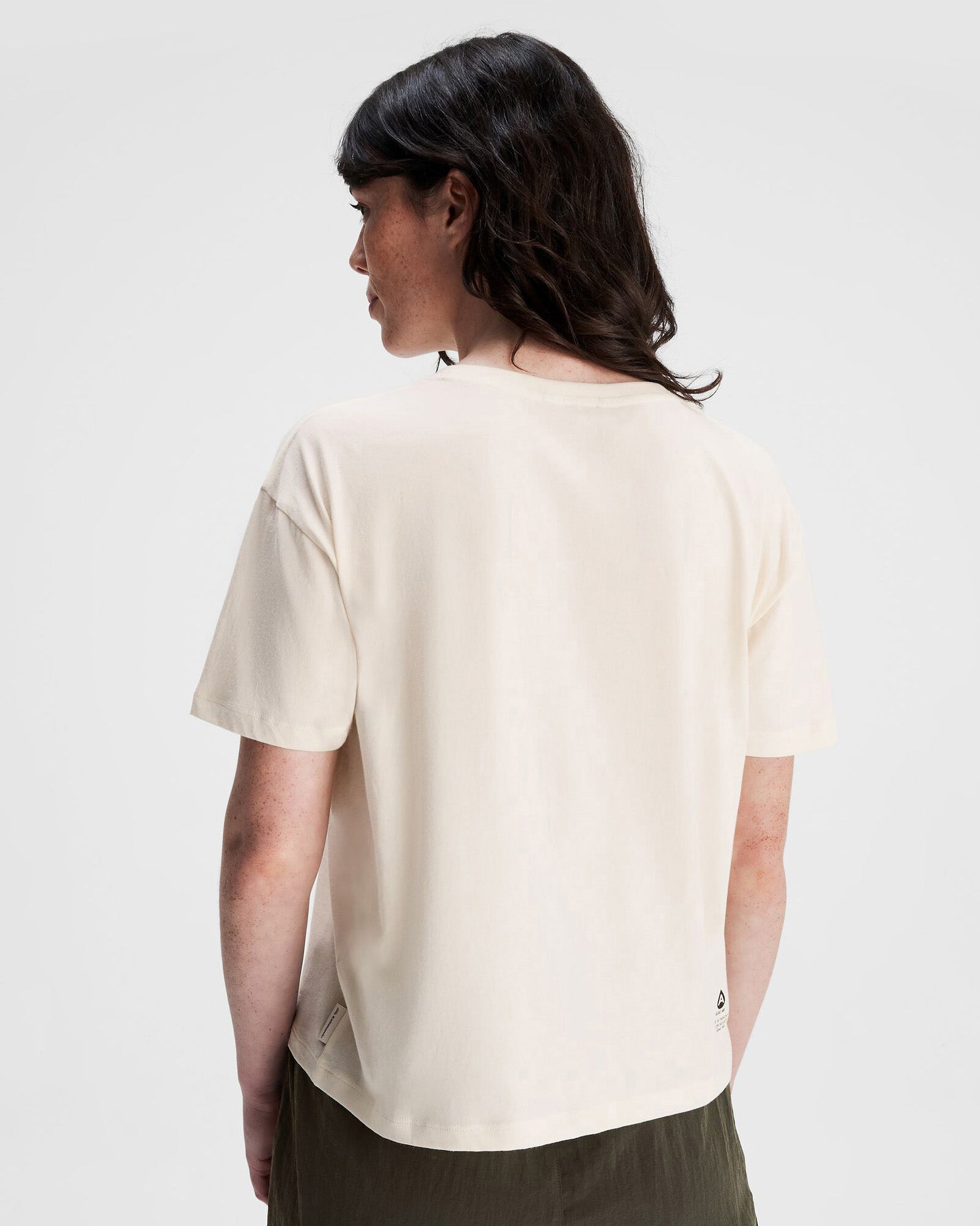 Organic Cotton T-Shirt for Women by O.Smither - Soft & Breathable Natural Tee - Perfect for Casual Wear, Yoga & Everyday Comfort