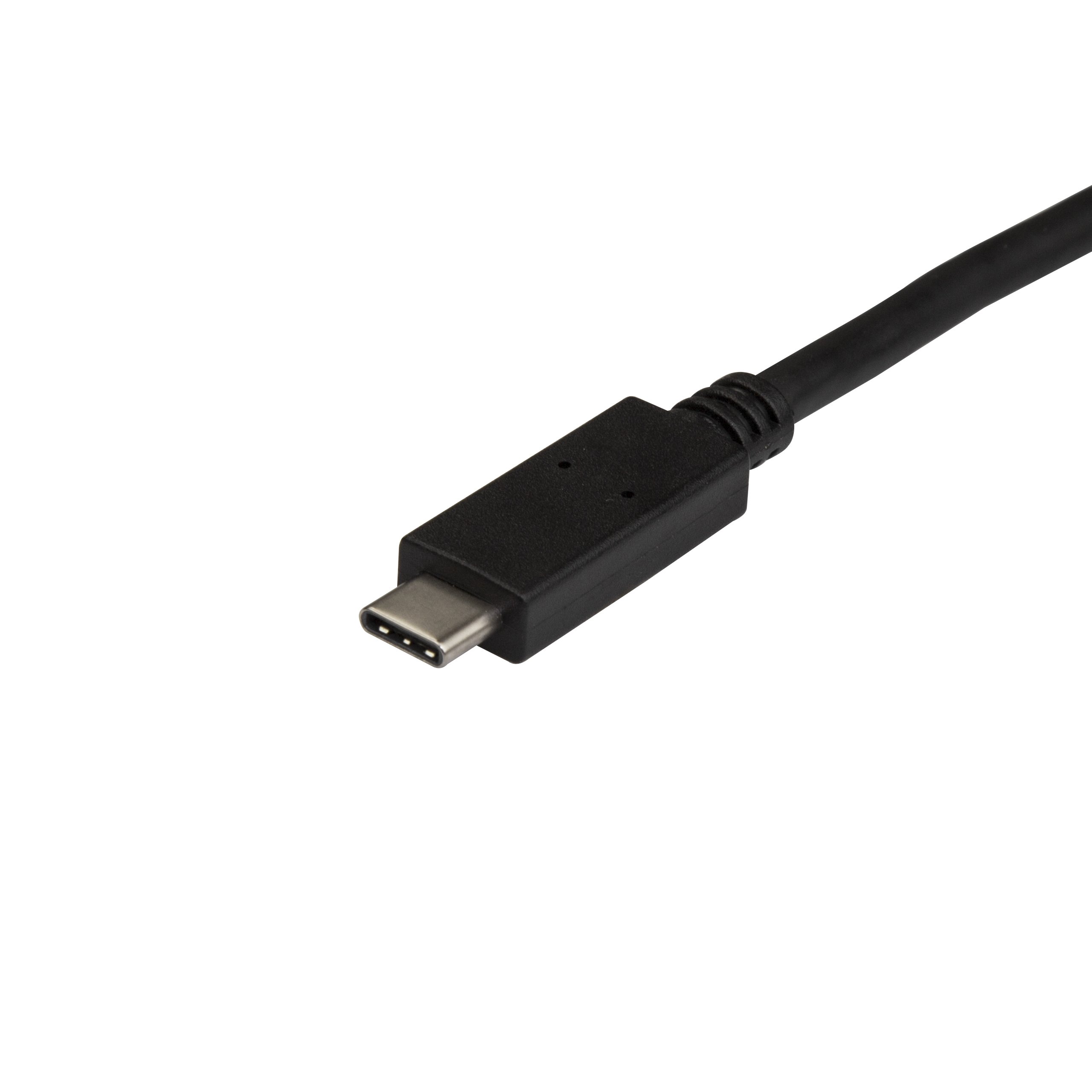 StarTech.com USB 3.1 to USB C Cable 1.6ft (0.5m) - High Speed 10Gbps Data Transfer - USB-C to USB-A Adapter Cord for Laptops, Smartphones & Tablets - Perfect for Charging & Syncing Devices