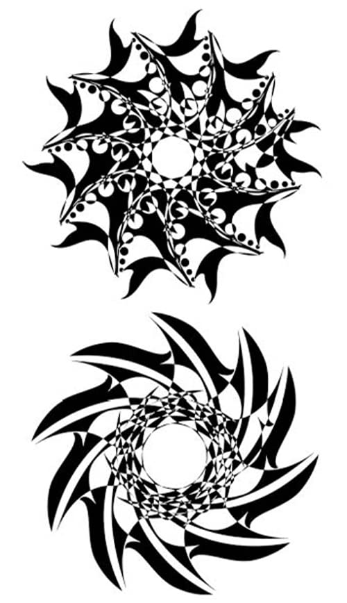 7 Sheets 3D Temporary Tattoos - Realistic Fake Tattoo Stickers, Waterproof & Long Lasting Body Art (6x10.5cm) - Floral, Butterfly & Planet Designs for Adults, Men, Women, Teens & Kids - Perfect for Arms, Legs & Shoulders - Great for Parties, Festivals, Cosplay & Summer Beach Looks