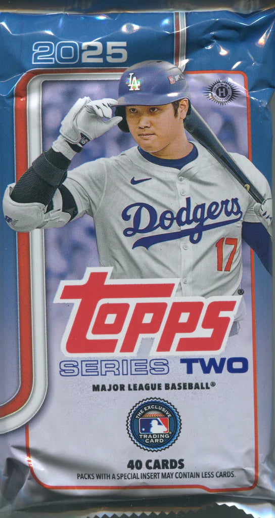2025 Topps Series 2 Baseball Hobby Jumbo Pack - Choose Your Favorite MLB Players | Collectible Trading Cards for Baseball Fans & Card Collectors | Perfect for Gifts, Trading, and Display