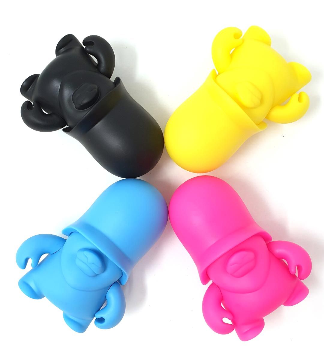 4 Pack Teddy Troops 2.0 DIY Stuffed Animal Kit with CMYK Color Blending - Perfect for Kids Crafts, Birthday Parties & DIY Gift Making