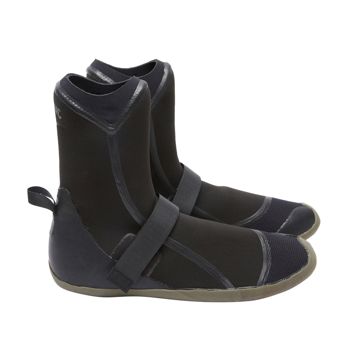 Billabong Furnace 7mm Round Toe Booties - Premium Neoprene Boots for Men & Women - Perfect for Surfing, Diving, and Cold Water Activities
