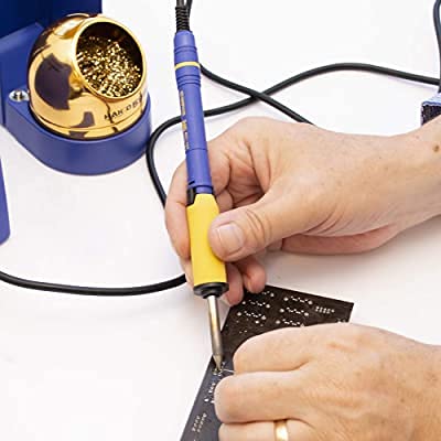 Hakko FM2027-01 Locking Soldering Iron Kit with Sleeve Assembly & Pad - 2 Pack (No Tip Included) | Professional Soldering Tool for Electronics Repair, DIY Projects, and Circuit Board Work
