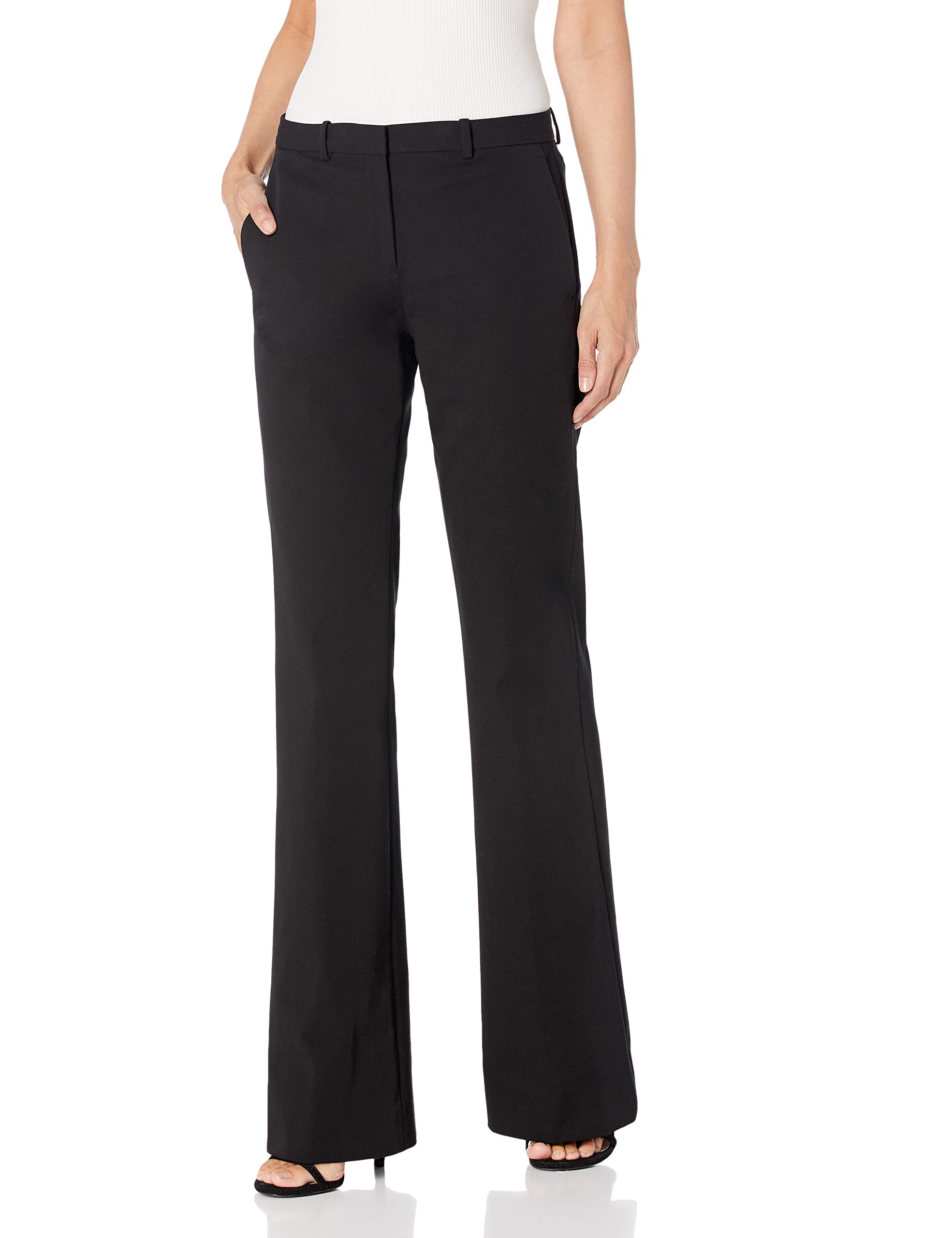 Theory Women's Demitria 4-Piece Pants Set - High Waisted Slim Fit Work Pants for Office & Business Attire | Professional Dress Pants for Women | Perfect for Work, Interviews & Formal Occasions