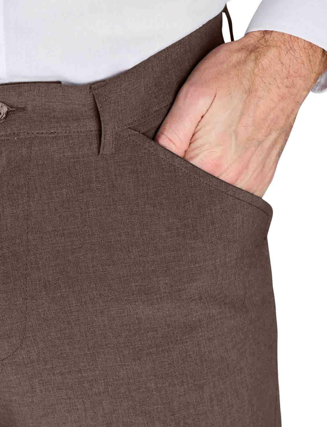 Stylish Men's Frogmouth Pocket Formal Pants - Versatile Office & Business Attire for Professional Look | Perfect for Work, Meetings & Special Occasions
