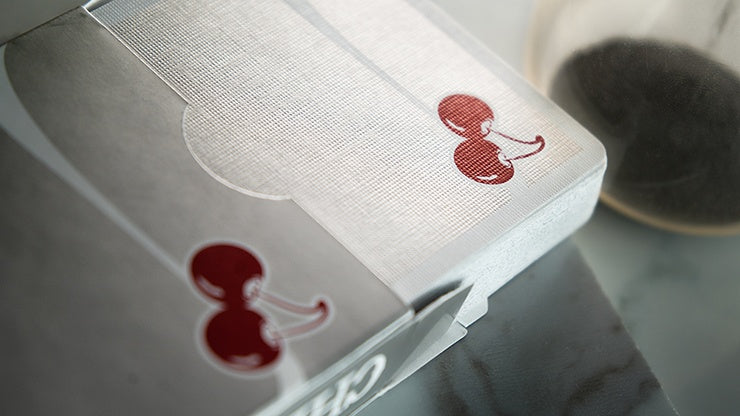 Premium Cherry Casino Playing Cards - McCarran Silver Edition | Waterproof & Durable Poker Cards for Casino Nights, Poker Tournaments, and Home Game Nights
