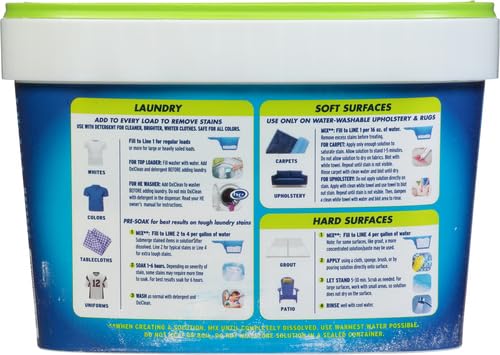 OxiClean Free Versatile Stain Remover Powder - 3 lb | Safe for Colors & Whites | Removes Tough Stains on Clothes, Carpets & More | Ideal for Laundry, Household Cleaning & Stain Removal