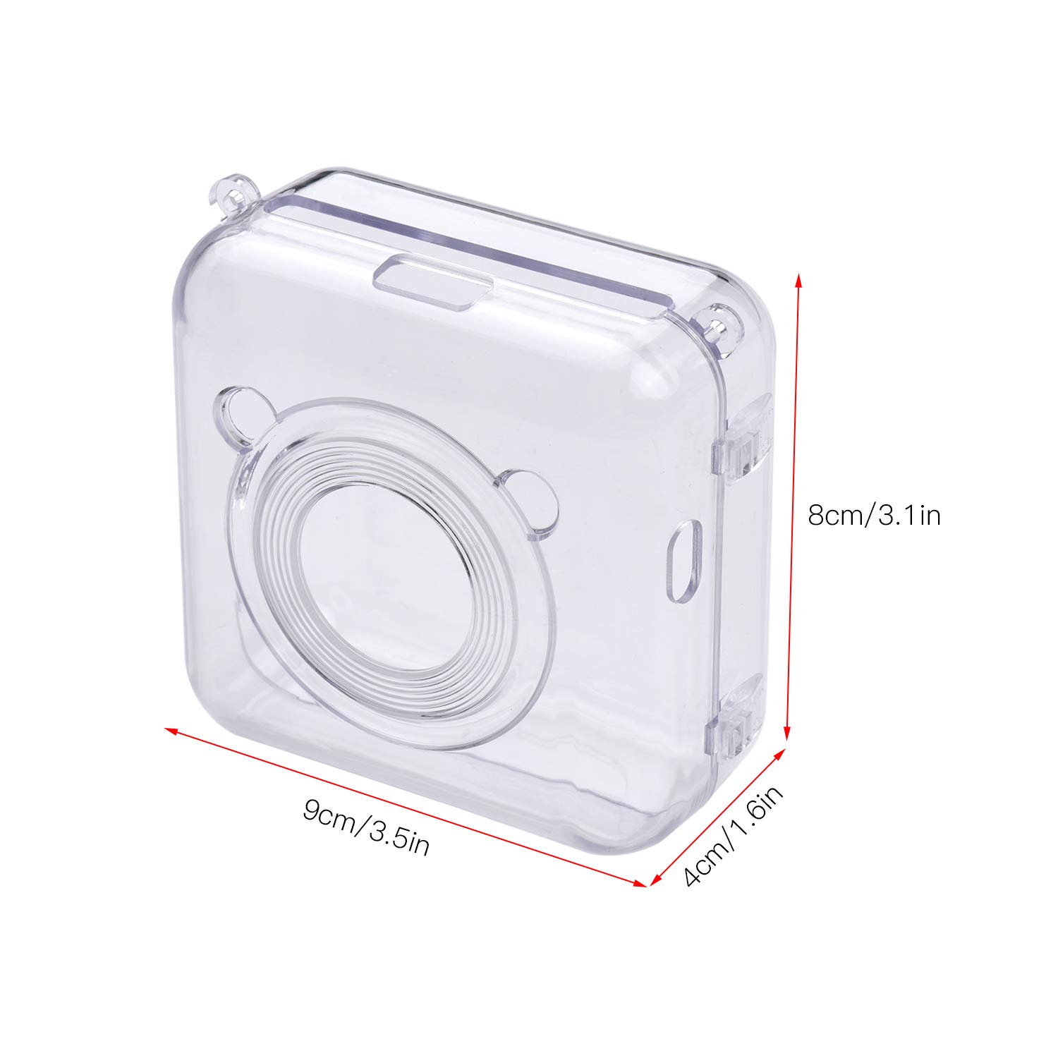 Peripage A6 Thermal Printer Protective Case - Shockproof, Dustproof & Scratch-Resistant Cover with Adjustable Strap | Ideal for Home, Office & Travel Use