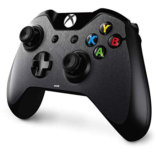 Skinit Xbox One Controller Skin - Brushed Steel Texture Design | Custom Gaming Decal for Enhanced Grip & Protection | Perfect for Gaming Enthusiasts & Collectors