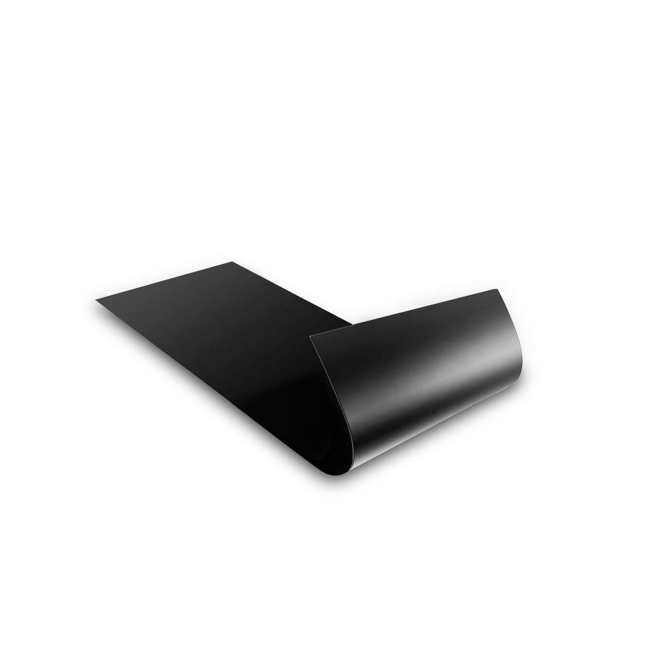 Custom Blank Black Car Magnet - 8.5 x 11 Inch Super Strong Magnetic Decal for Vehicles, Trucks & Buses - DIY Design Your Own Bumper Sticker - Durable Long-Lasting Magnet for Advertising, Business Promotion & Personal Use