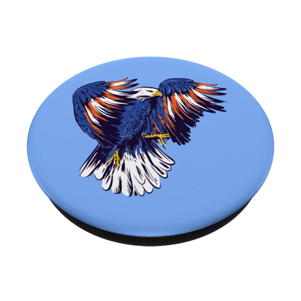 American Flag PopSockets - Patriotic USA Swappable PopGrip for Phones & Tablets - Perfect for 4th of July, Veterans Day & Everyday American Pride