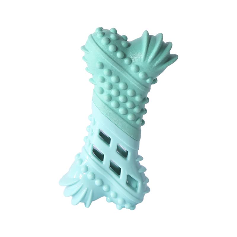 Interactive Dog Puzzle Toy - Slow Feeder & IQ Training Chew Toy for Small Dogs - Durable Bite-Resistant Floating Ball for Teething Puppies - Perfect for Playtime, Mental Stimulation & Dental Health (Blue)