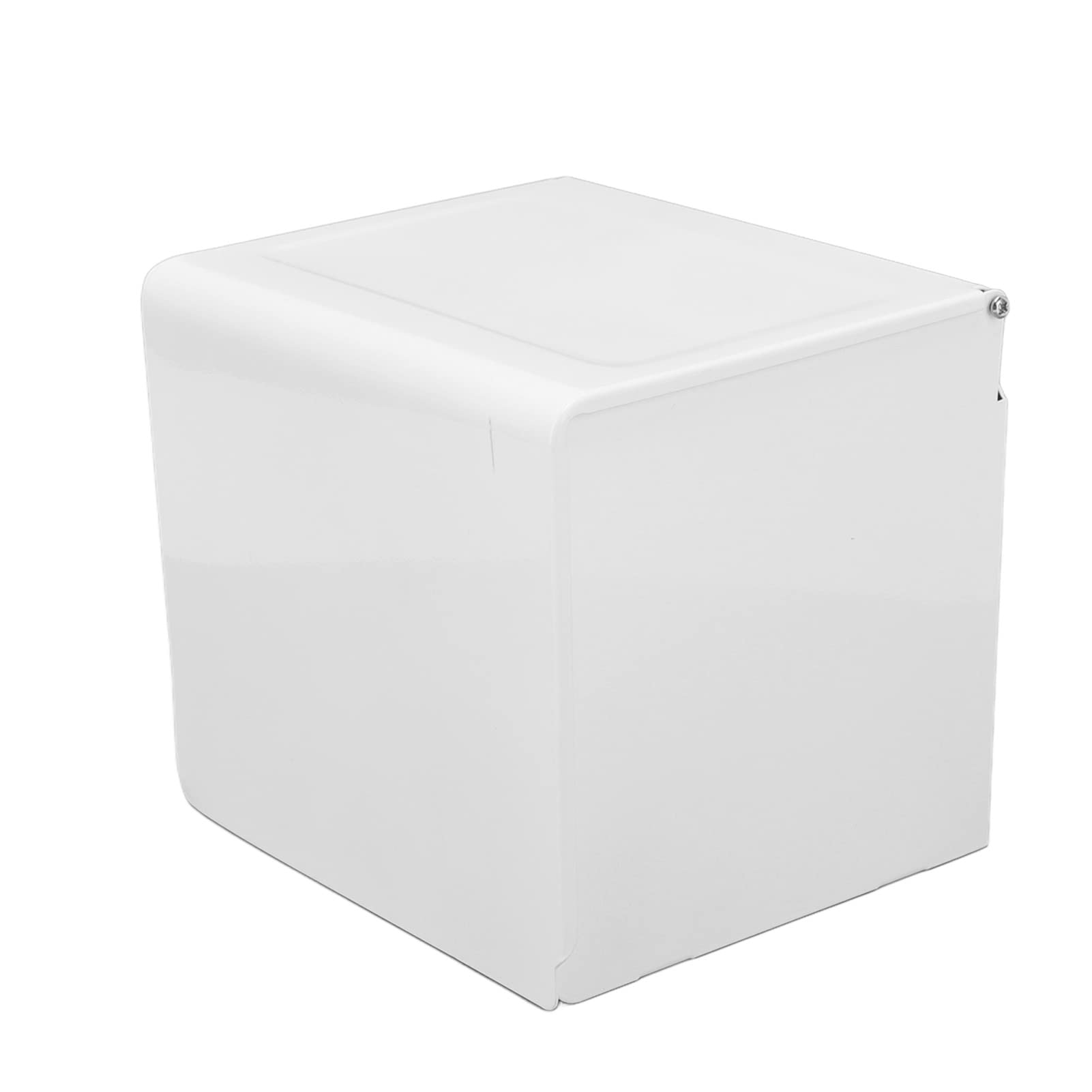 Syuanmuer Toilet Paper Holder - No Punch Free Roll Paper Storage Rack, Multi-Functional Bathroom & Kitchen Organizer (White) - Perfect for Small Spaces, Apartments & RVs