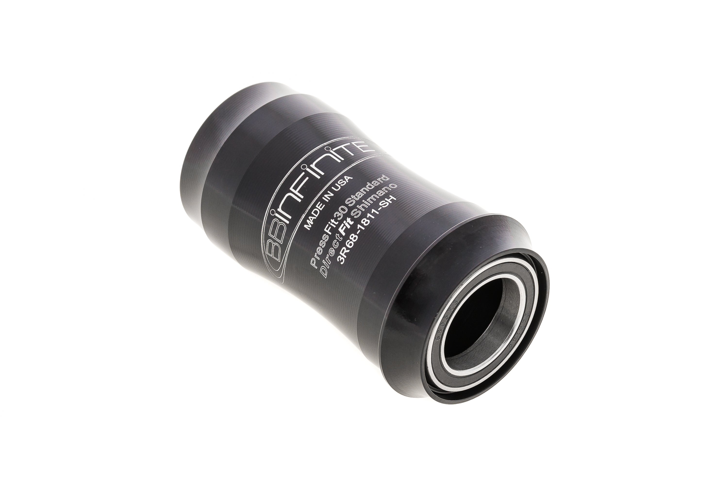 BBInfinite 3R68 1811 SH Direct Fit Shimano Bottom Bracket PressFit30 68mm - Compatible with Road & Mountain Bikes - Smooth & Durable Bearing Performance for Cycling Enthusiasts