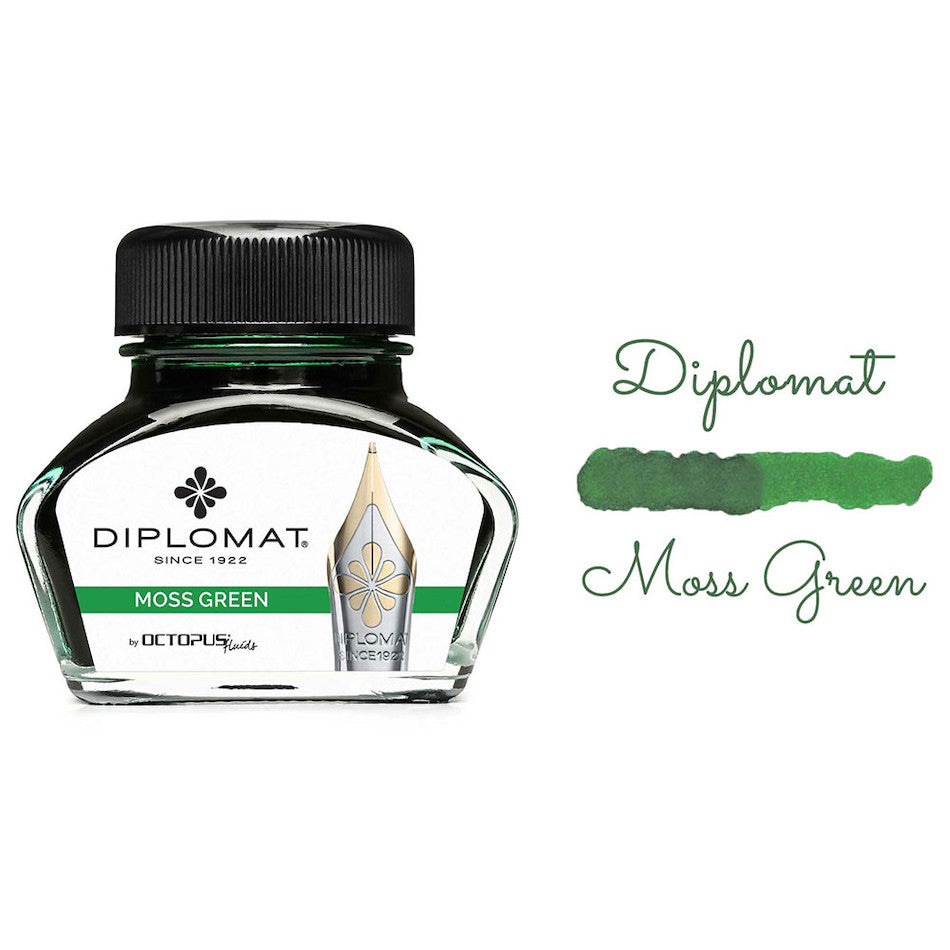 Premium Diplomat Octopus Fountain Pen Ink - 30ml Bottle for Smooth Writing & Calligraphy - Ideal for Professionals, Students & Art Enthusiasts