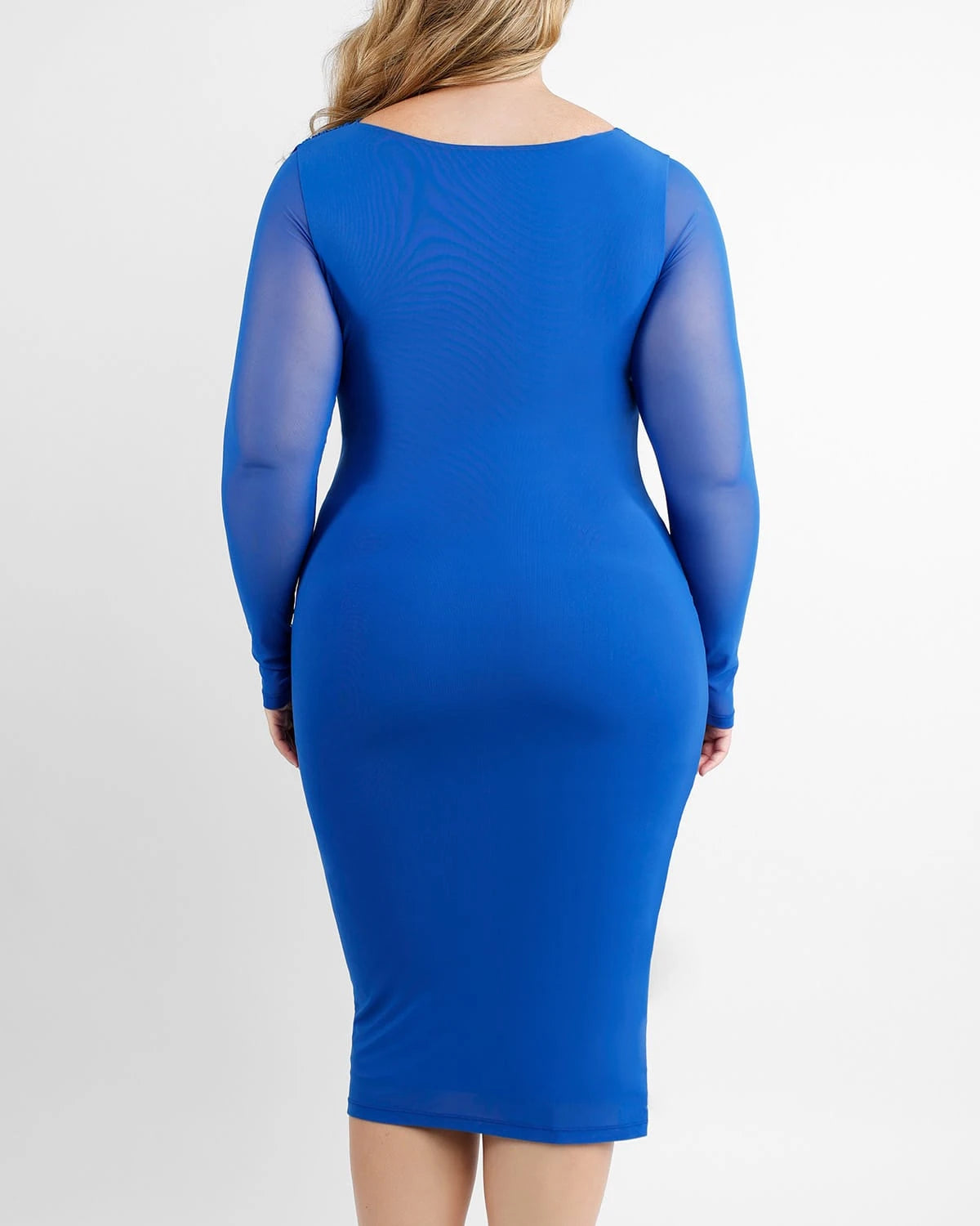 Slimming Mesh Draped V-Neck Bodycon Dress for Women - Perfect for Cocktail Parties, Date Nights & Evening Events