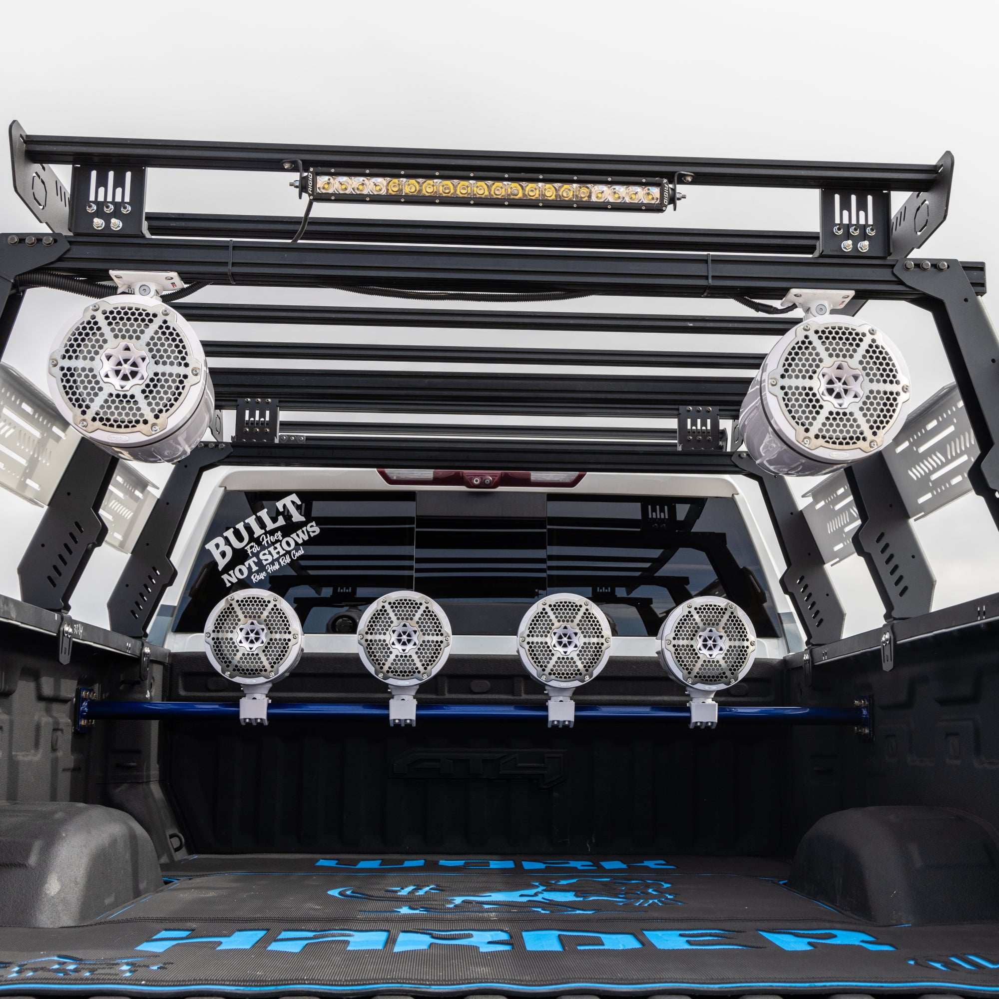 NXL 8 Neodymium Marine & Powersports Speakers with Built-in Passive Radiator, 1 Driver & RGB LED Lights - 180W RMS - Perfect for Boats, ATVs & Outdoor Adventures