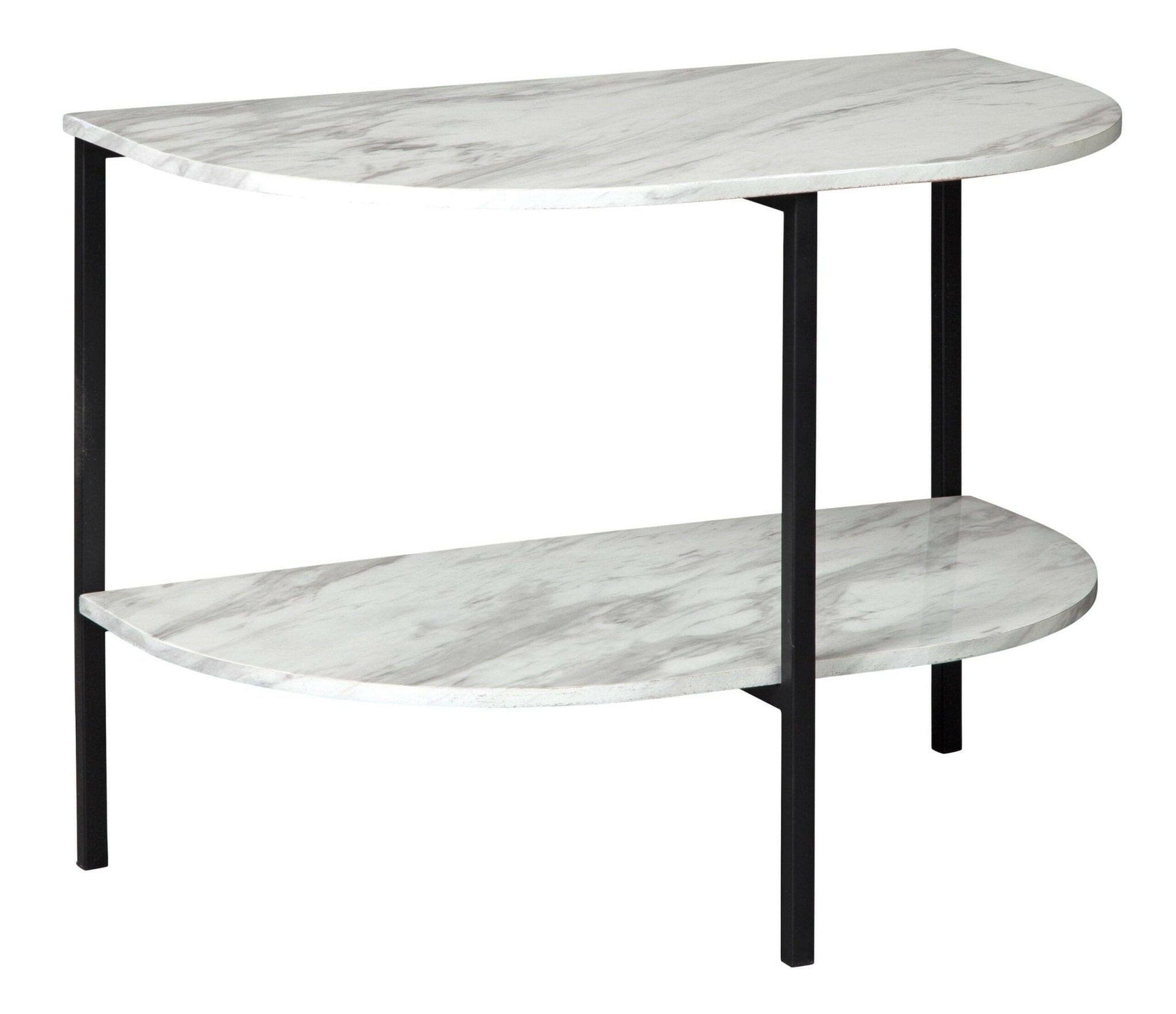 Donnesta Chairside End Table T182 7 - Small Side Table for Living Room, Bedroom, or Office - Perfect for Holding Lamps, Books, and Drinks