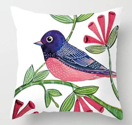 Waterproof Outdoor Throw Pillows Set of 2 - 18×18 Inch Decorative Patio Cushions for Bed, Couch & Sofa | Perfect for Garden, Poolside & Porch Furniture