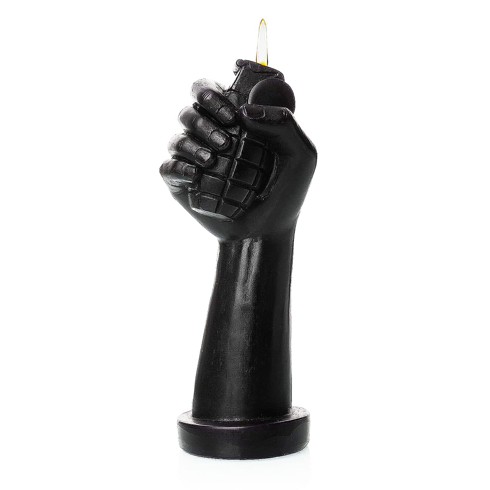 Gute Hand with Grenade Candle - Unique Military-Themed Gift for Gun Enthusiasts, Veterans, Police & Fathers | 8