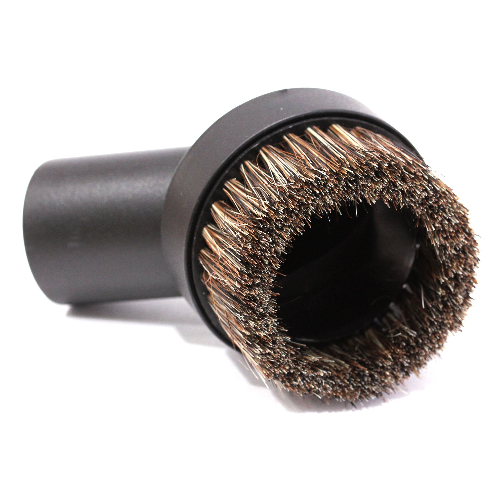 MaximalPower Universal Round Vacuum Cleaner Attachment - Dusting Brush Tool with Adapter for Hard Floors, Carpets & Furniture Cleaning - Perfect for Home, Office & Car Use