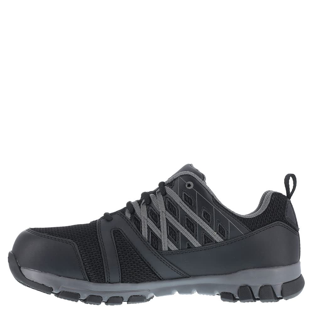 Reebok Work RB4015 Men's Sublite Work Shoes - Lightweight Safety Toe Sneakers for Construction & Warehouse Workers | Durable Slip-Resistant Work Boots for Industrial Jobs