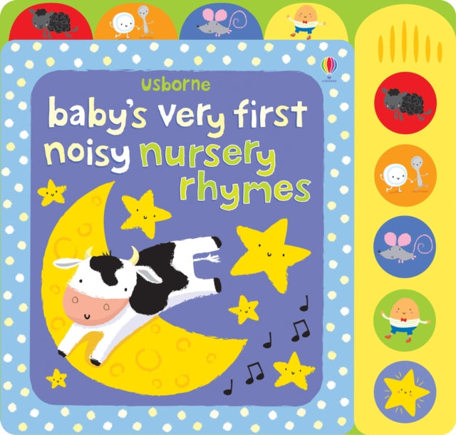 Baby's Very First Noisy Nursery Rhymes by Fiona Watt - Interactive Sound Book for Toddlers | Perfect for Bedtime, Playtime & Early Learning