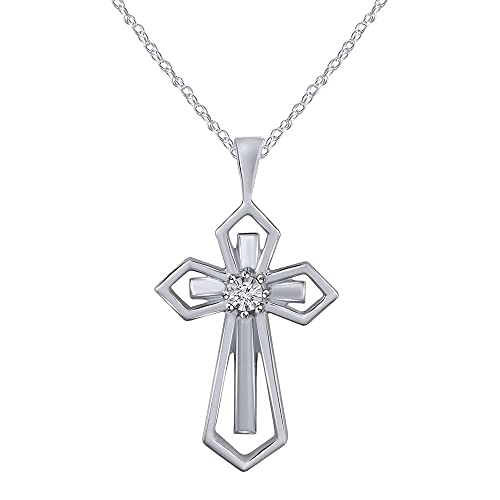 Double Cross Pendant