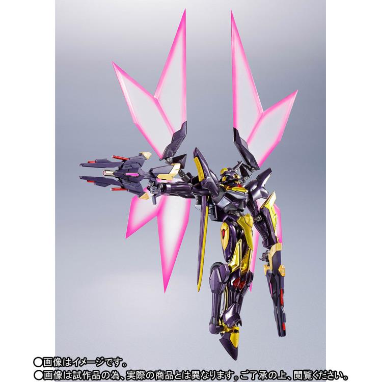 Bandai Metal Robot Spirits Code Geass Lancelot Albion Zero Action Figure - High-Quality Collectible Anime Model for Fans & Display - Perfect for Home Decor, Anime Collections, and Gift Giving
