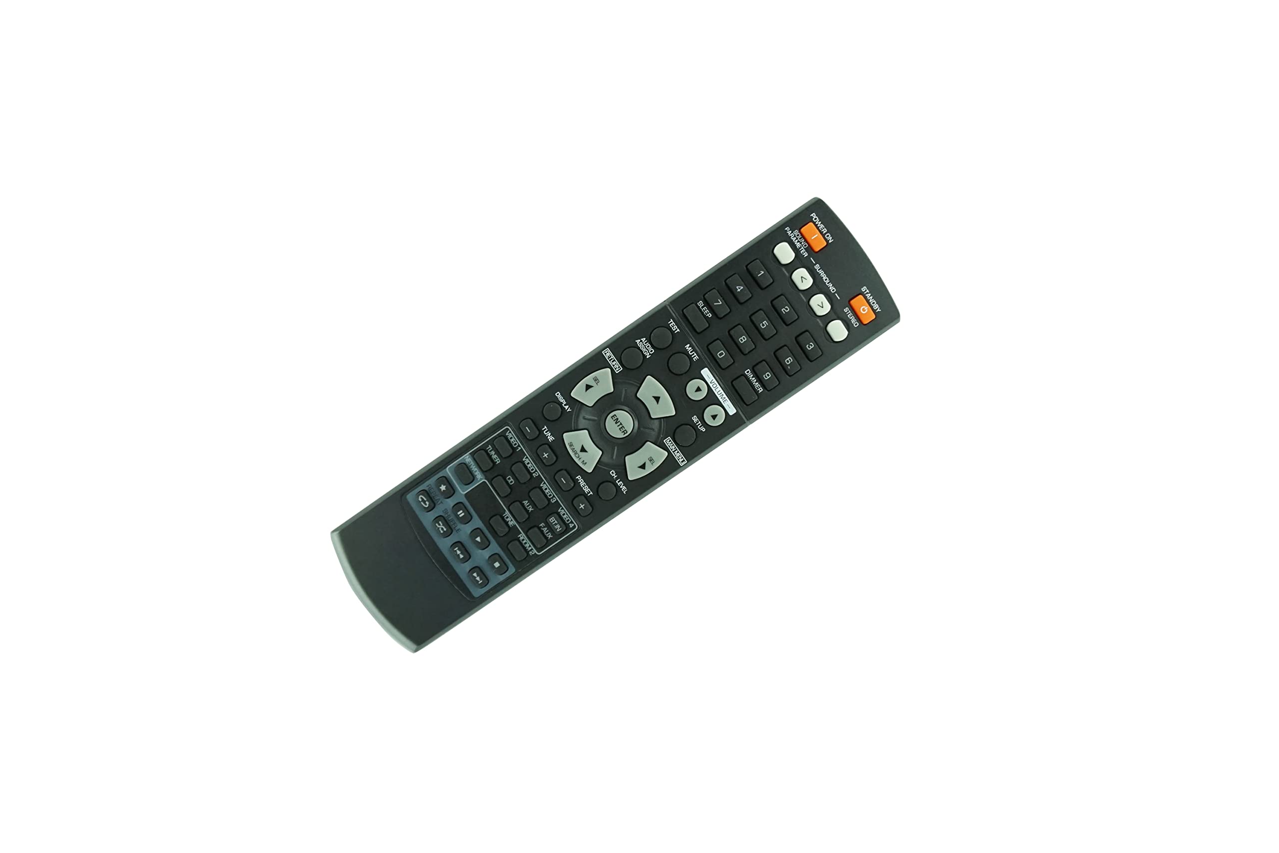 Universal Replacement Remote Control for AC, TV, Audio Units - Compatible with RC-138, RD-6506, RD-7505, RD-705I 7.1 Home Theater AV Receiver - Perfect for Home Entertainment Systems