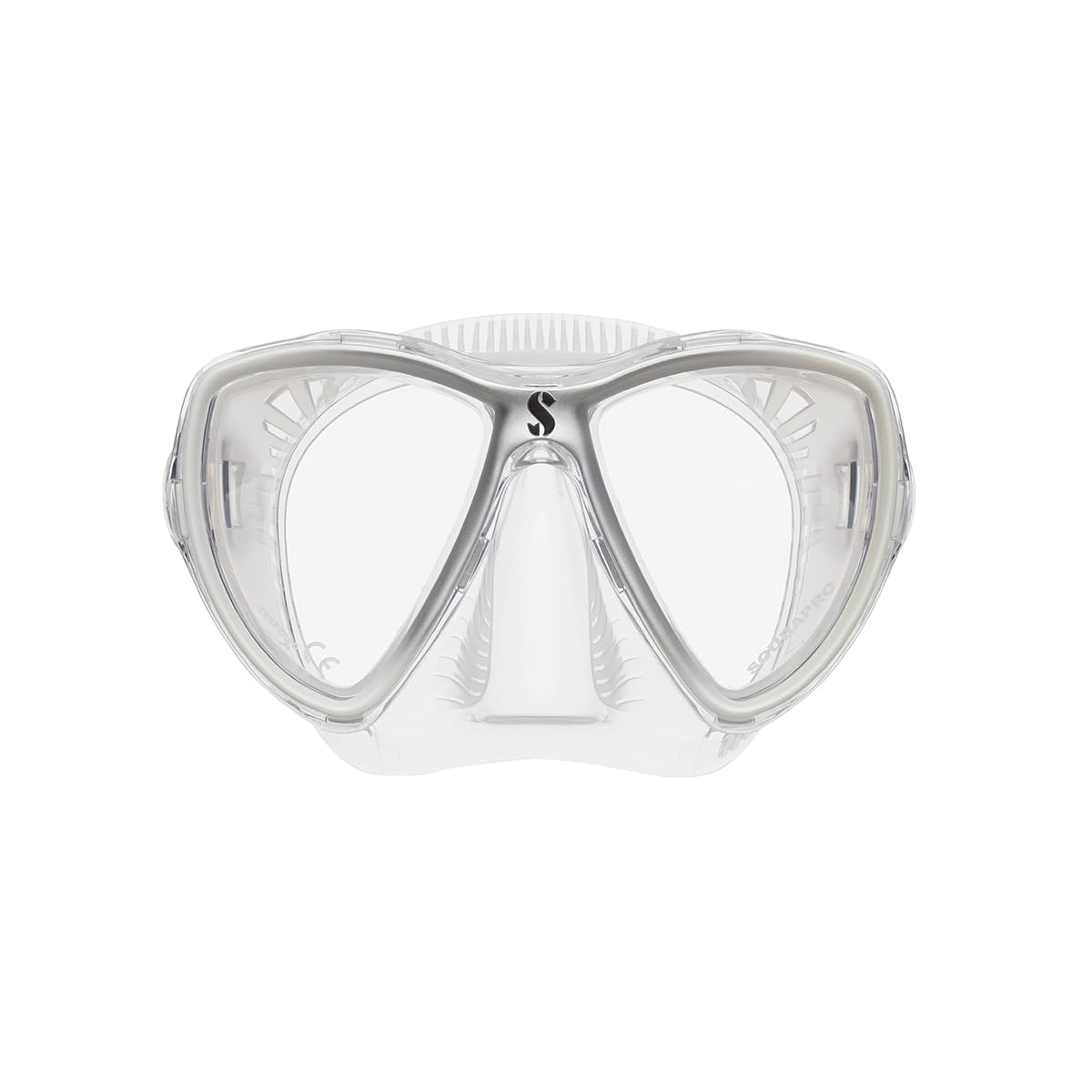 SCUBAPRO Synergy Mini Dive Mask - Clear Lens, Low Volume Scuba Diving Mask for Snorkeling & Freediving - Perfect for Travel & Underwater Photography