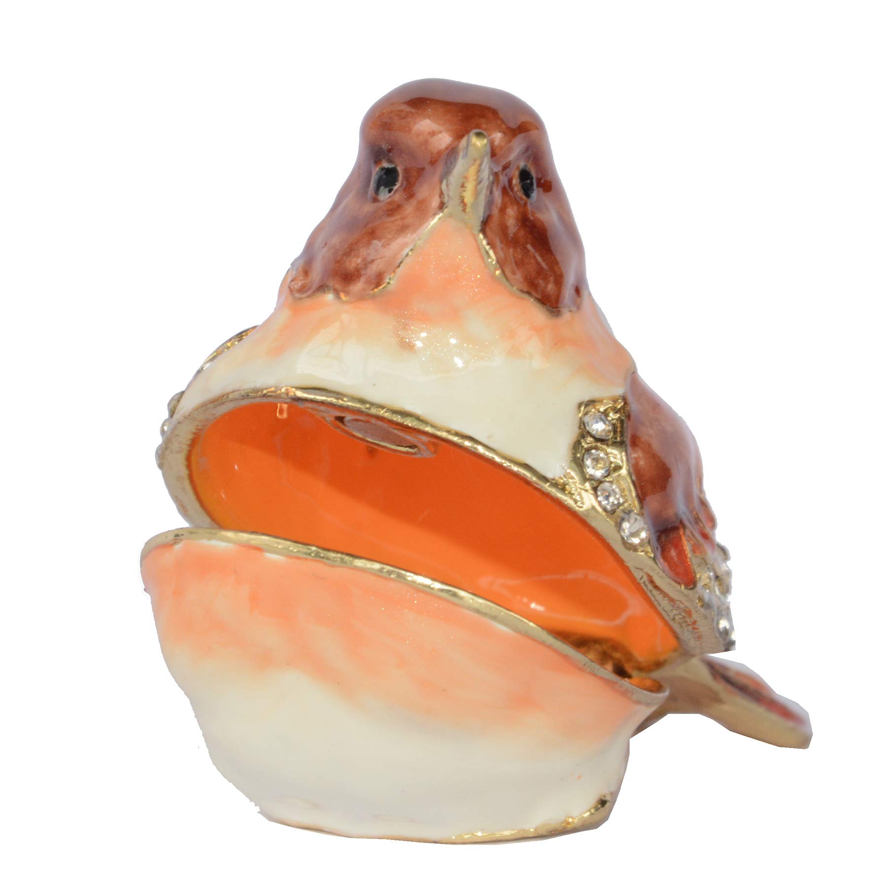 Bird Jewelry Box - Handmade Trinket Holder for Necklaces & Gifts