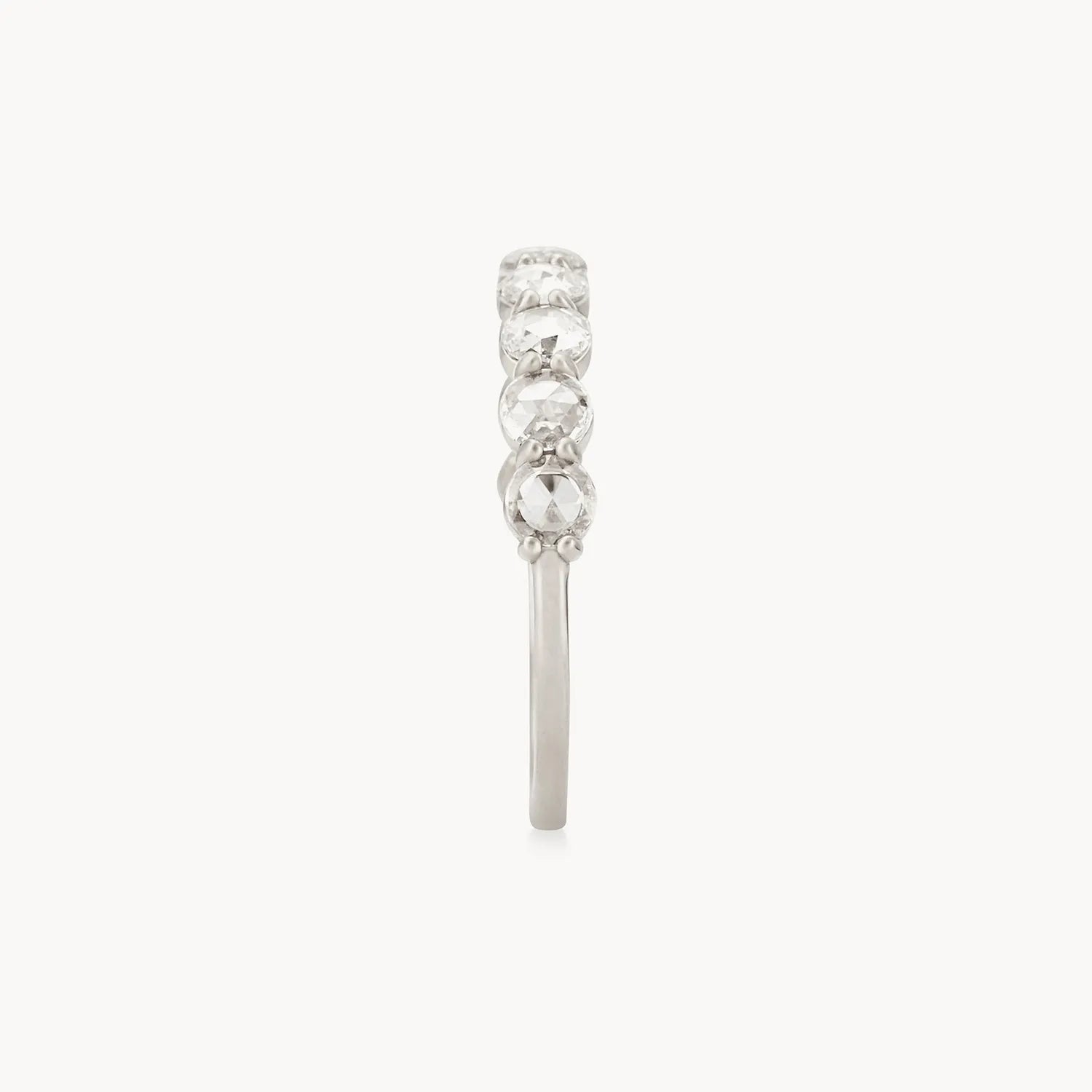 14K White Gold Large Moonglade Ring – Elegant Statement Jewelry for Weddings, Anniversaries & Special Occasions