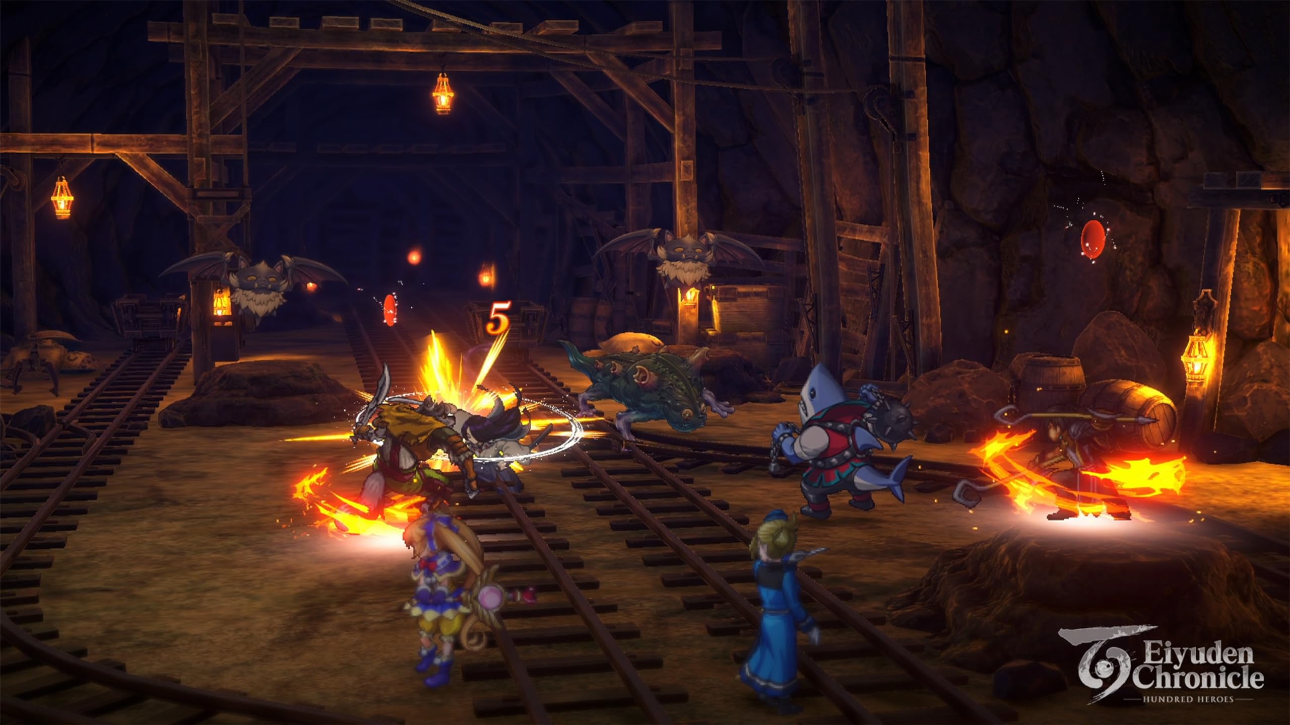 Eiyuden Chronicle: Hundred Heroes - Nintendo Switch Game | JRPG Adventure, Epic Storyline | Perfect for Fans of Classic Role-Playing Games