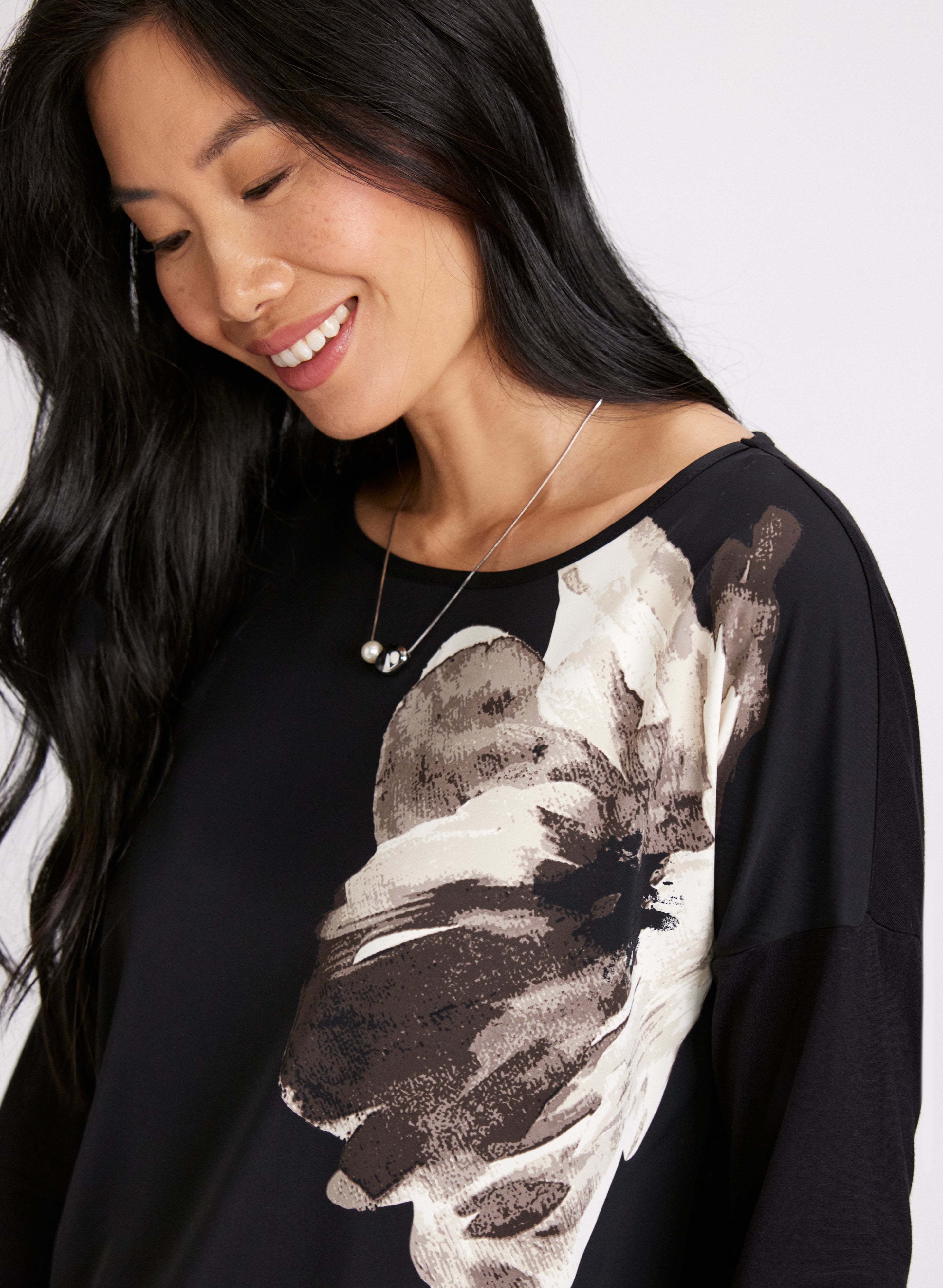 Floral Print Women's Blouse - Stylish Flowy Tops for Spring & Summer | Casual & Office Wear