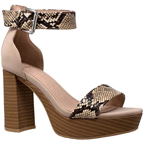 Taupe Snake Skin