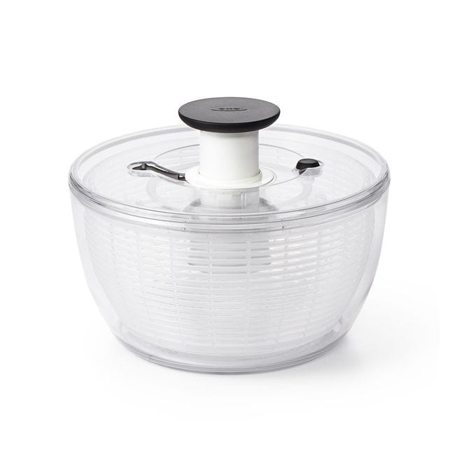 OXO Good Grips Salad Spinner - Large 5.2 Quart Kitchen Essential for Fresh Greens, Herbs & Vegetables | Perfect for Prepping Salads, Washing Produce & Healthy Meal Prep