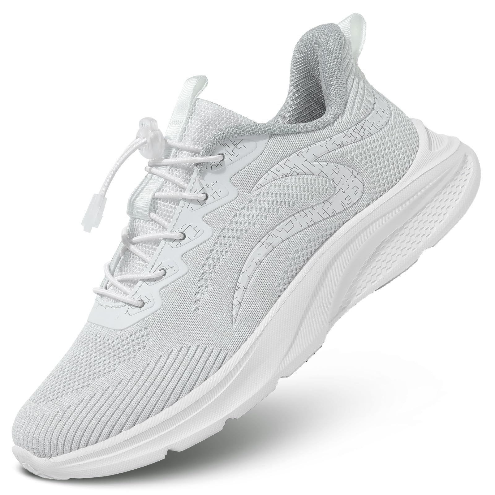 Women's Lightweight Breathable Running Shoes - Comfortable Mesh Walking & Tennis Sneakers for Gym, Work, Travel - Soft Sole Casual Athletic Shoes for Women