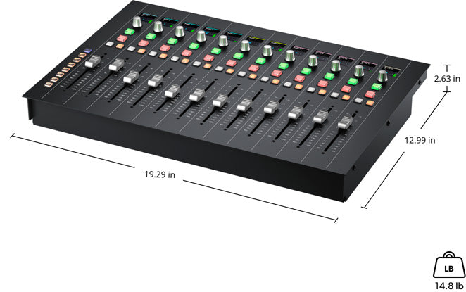 Fairlight Console Channel Fader - Professional Audio Mixing Slider for Studio Recording & Live Sound | Perfect for Music Production, Podcasting & Broadcast Studios