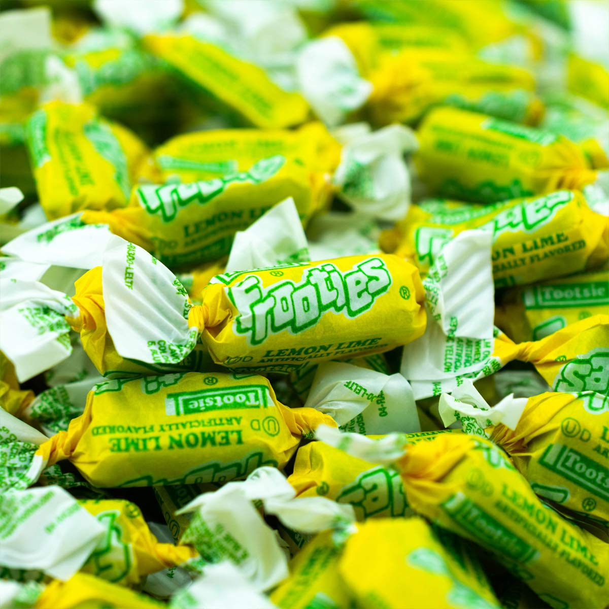 Lemon Lime Frooties Chewy Candy by Tootsie Roll - Bulk 360 Pieces (38.8 oz) - Perfect for Halloween Treats, Party Favors & Office Snacks