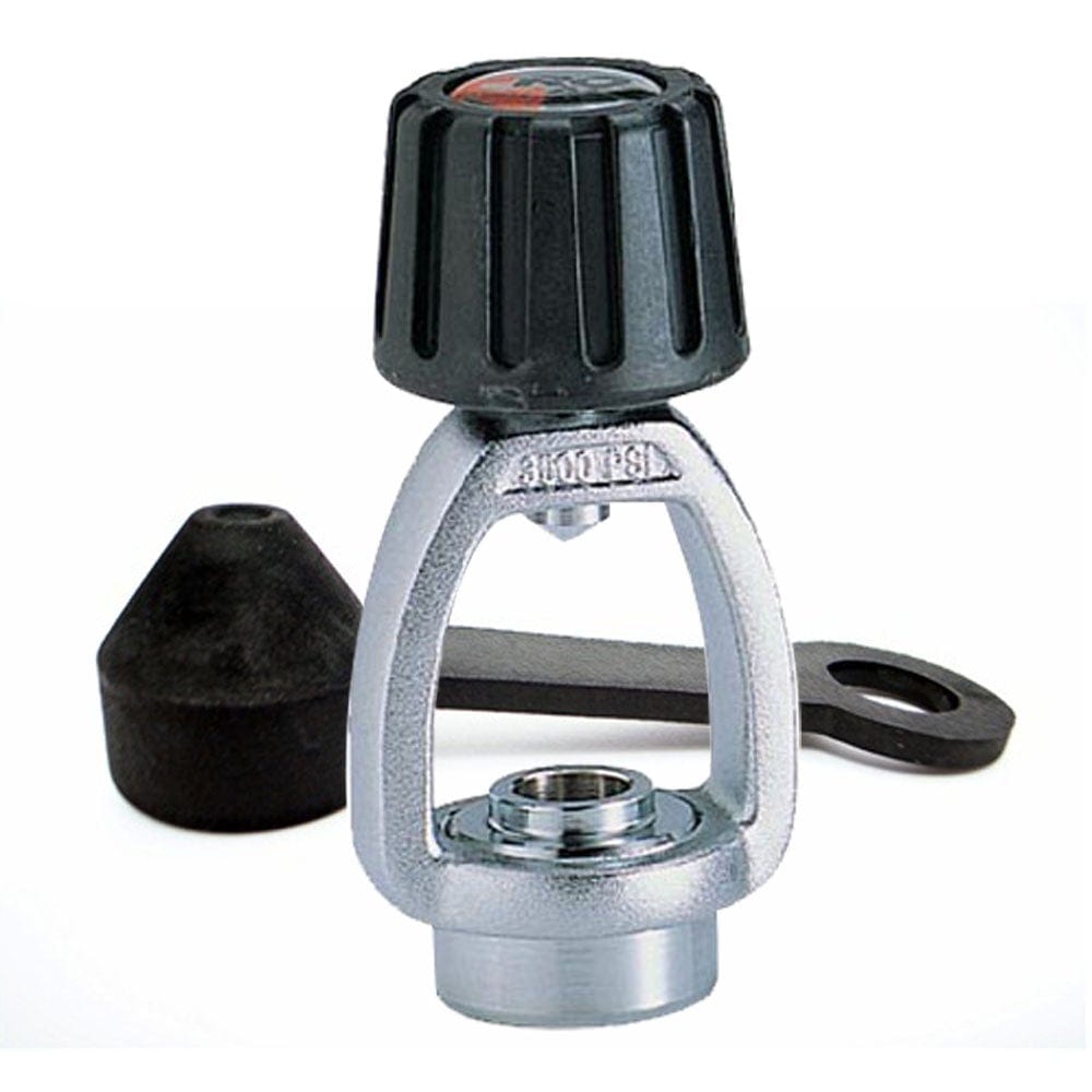 Promate DIN to Yoke Regulator Converter with Dust Cap - DF001 | SCUBA Diving Gear Adapter for Air Tanks | Perfect for Underwater Diving & Professional Diving Equipment