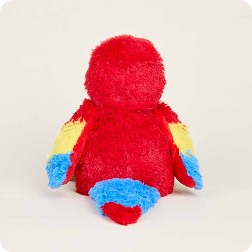 Parrot Warmies - Soft Plush Microwaveable Heating Pad for Pain Relief & Comfort - Perfect for Kids, Adults & Pets - Use for Cramps, Stress & Relaxation