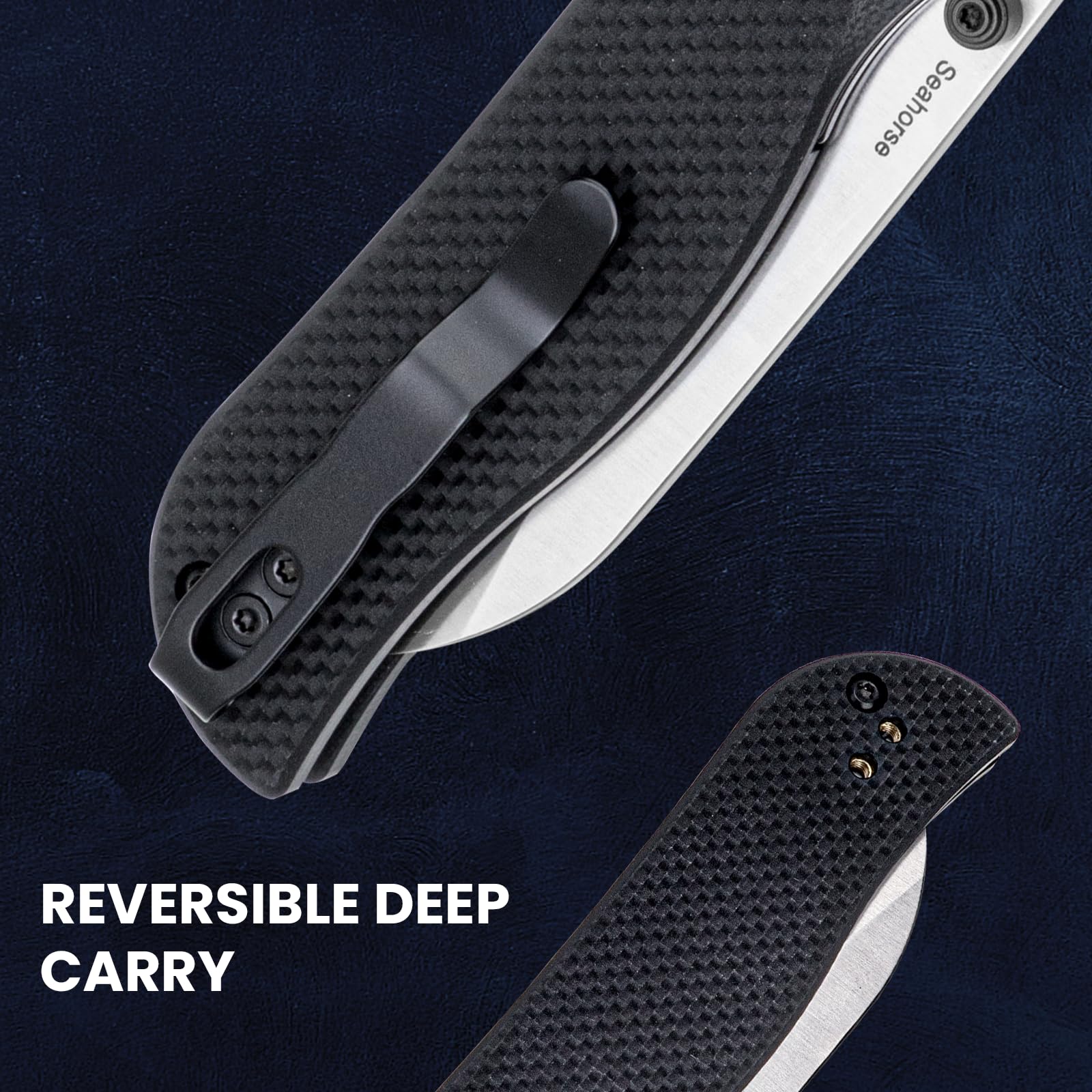 Kizer Seahorse EDC Pocket Knife - 3.03