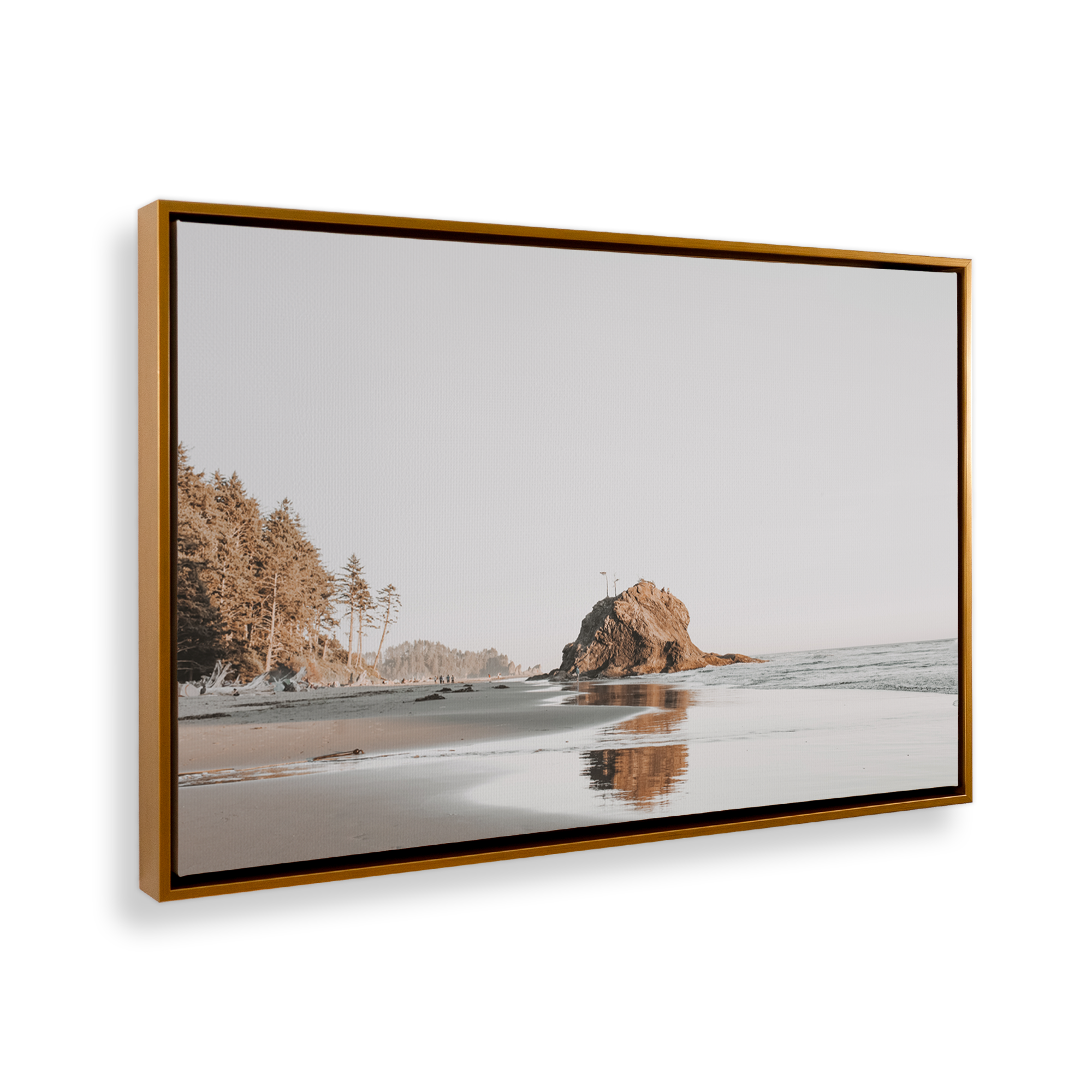 Coastal Elegance Canvas Wall Art - Beach Themed Home Decor for Living Room, Bedroom & Office - Perfect for Coastal, Nautical & Seaside Interior Design