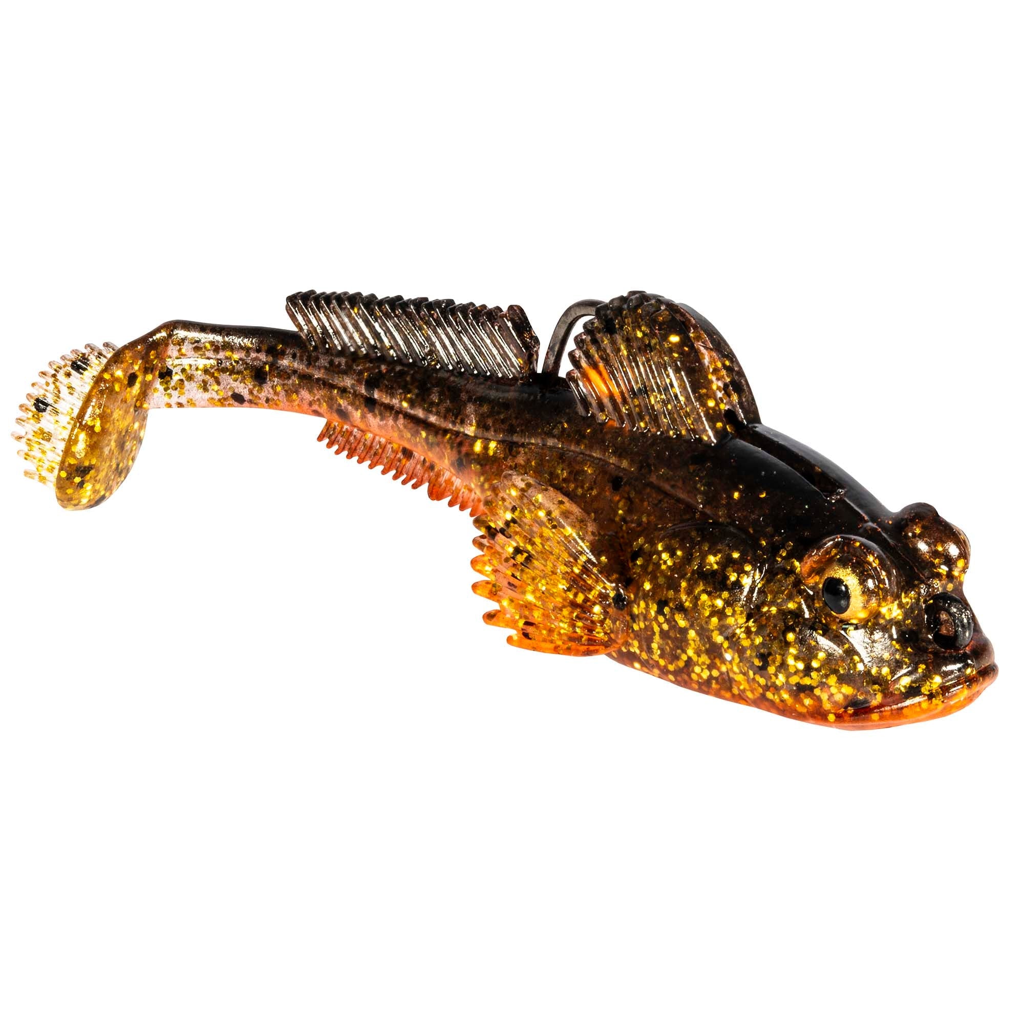 Z Man Gobius 3 Weighted Swimbait Lures - Premium Saltwater Fishing Bait for Bass, Trout & Walleye - Ideal for Freshwater & Saltwater Fishing, Kayak Fishing & Shore Casting