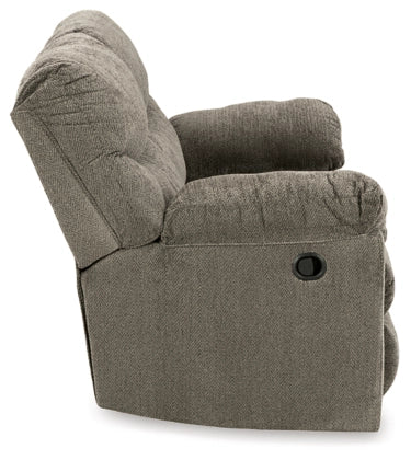 Alphons Reclining Sofa Set - 3-Piece Sectional with Loveseat and Chair in Putty Beige Fabric - Perfect for Living Room, Home Theater & Family Gatherings