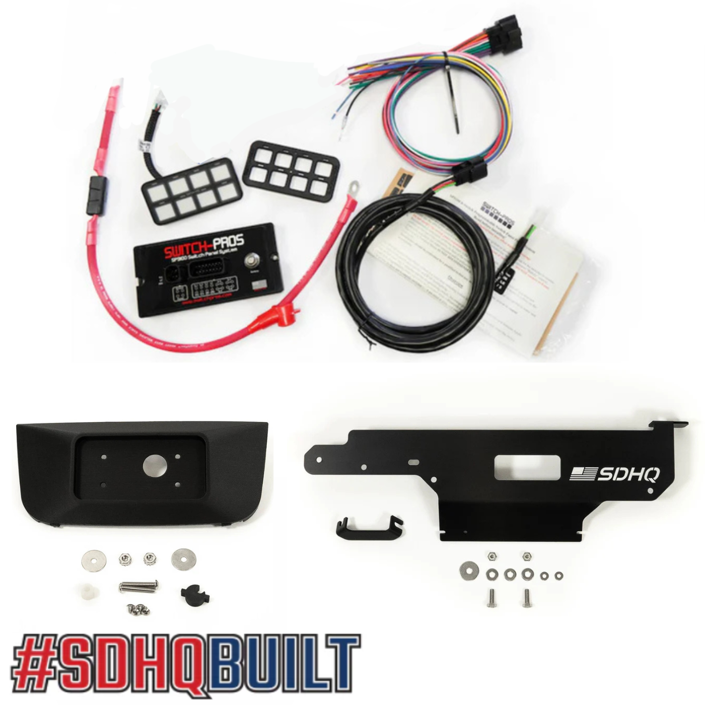 2023-2024 Ford F250 F350 Switch Pros Complete Wiring Kit - Off-Road Lighting & Accessory Control for Trucks